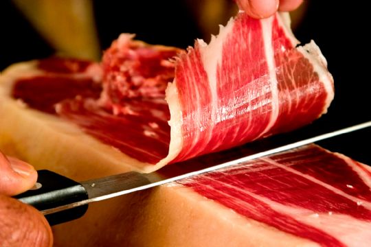 O 'pata negra' no  o melhor presunto da Espanha